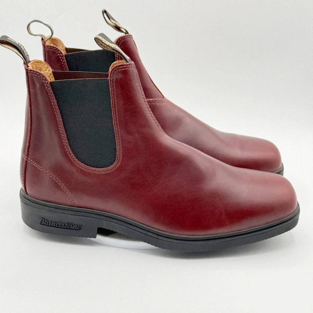 Blundstone 1309 Chelsea Dress Boot Mens Size US 13 / AU 12 Redwood Leather NEW